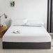 Good Nite Hoeslaken, 30 cm, extra diepe zaklaken, hoeslaken, zacht en ademend, machinewasbaar (wit, 140 x 200 + 30 cm)