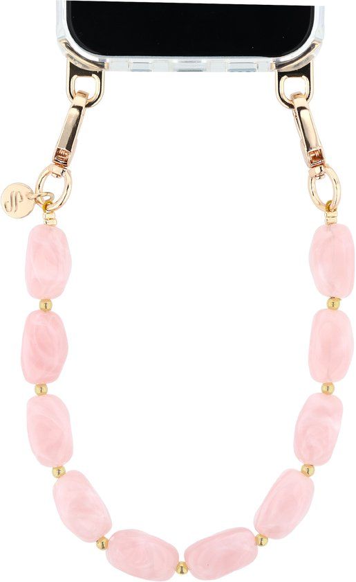 Selencia Universeel Satin Crush Polskoord - Telefoon Ketting - GSM Koord - Cosmic Candy