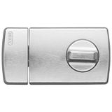 ABUS Extra deurslot 2110 met draaiknop, zilver, 56033