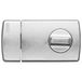 ABUS Extra deurslot 2110 met draaiknop, zilver, 56033