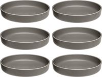 Leonardo Roma bord diep 20cm taupe - set/6