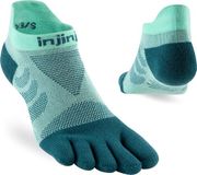 INJINJI Womens Ultra Run No-Show Glacier Sokken Groen