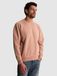 CAST IRON Sweatshirt 'Sweatshirt with off-placed logo' bruin