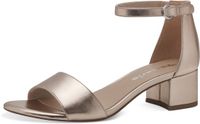 Tamaris - Femme - Sandales - Sandales plates - Synthétique - Caoutchouc - Velcro - Talon fermé - Semelle lisse - Fourrure - Taille 37