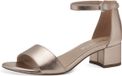 Tamaris - Femme - Sandales - Sandales plates - Synthétique - Caoutchouc - Velcro - Talon fermé - Semelle lisse - Fourrure - Taille 37