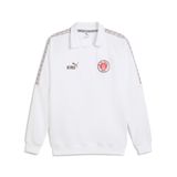 PUMA Sportsweatshirt 'FCSP KING Drill' bruin / rood / wit