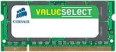 Pentax Corsair ValueSelect CM3X2GSD1066 2GB DDR3 SODIMM 1066MHz