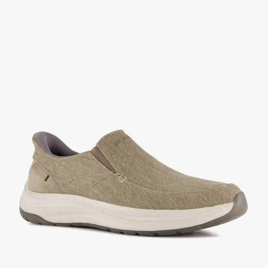 Skechers Slip-ins Decklan Gulliver instapper beige - Maat 47.5