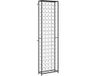vidaXL Wijnrek voor 95 flessen 54x18x200 cm smeedijzer zwart