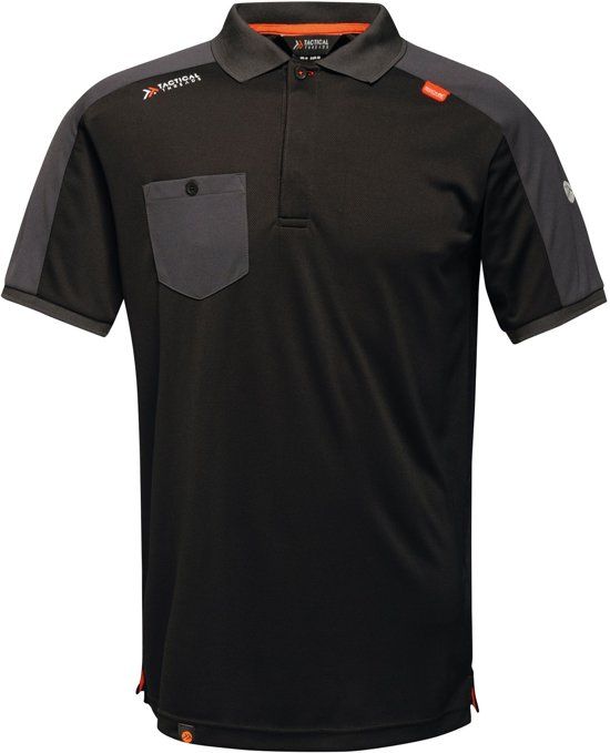 kcprofessional Regatta - Offensive Wicking Outdoorshirt - Mannen - XXXL - Zwart