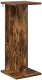 vidaXL Plantenstandaard gerookt eiken 25 x 25,5 x 60,5 cm bewerkt hout