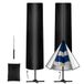 AiQInu Beschermhoes voor parasol, met stang, grote beschermhoes voor parasol van 3 tot 4 m, ronde en hoekige parasol, 210D Oxford, weerbestendig, uv-bestendig, winddicht en sneeuwbestendig, 240 x 57
