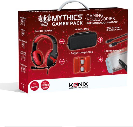 Konix Mythics Nintendo Switch Accessoires Pack