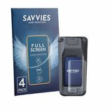 Savvies - Screenprotector voor Amflow DJI Avinox - Folie Beschermfolie transparant volledig dekking 4 Stuks