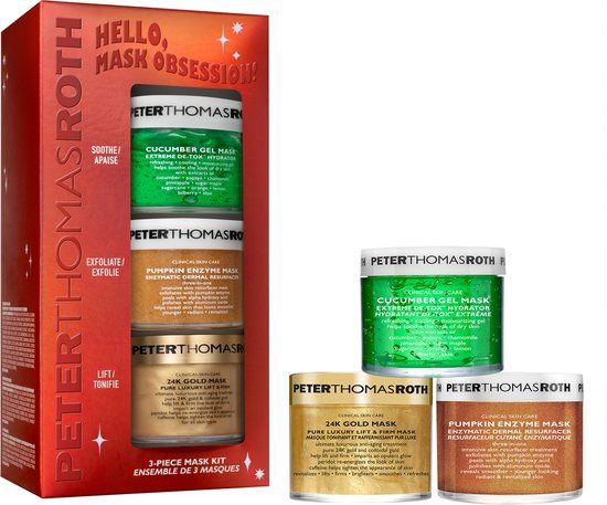 PETER THOMAS ROTH - Hello, Mask Obsession! 3Piece Kit - Hydraterend & Verzorgend - 50 ml