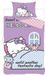 Hello Kitty Dekbedovertrek 140 x 200 cm - Katoen - Paars