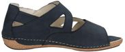 Waldlaufer Heliett Sandalen Plat - bleu - Taille 36.5