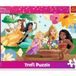 Trefl - Disney, Force du sourire - Puzzle Cadre pour tout-petits, 15 grandes pièces, cadre et set de table rigide, pour enfants à partir de 3 ans