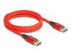 Delock 80632 câble DisplayPort 2 m Rouge