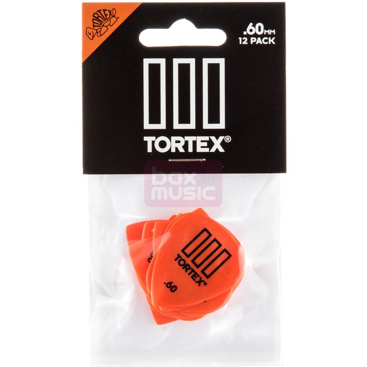 Dunlop Tortex TIII 0.60mm 12-pack plectrumset - 0710137050433