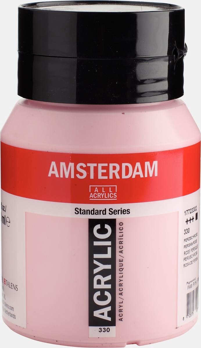 Amsterdam Standard Acrylverf 500ml 330 Perzischroze