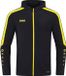 Jako Power Jas Met Kap Heren - Zwart / Geel | Maat: XL