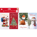 Giftmaker kerstkaart - 4 stuks