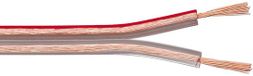 Goobay Luidsprekerkabel CCA 2 x 4mm2 - Transparant - 25 meter