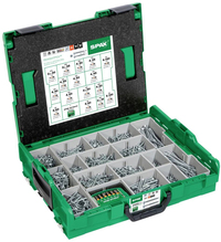 SPAX Assortimentsbox Schroeven Torx Platkop 2446 Stuks - 16 Maten - RVS