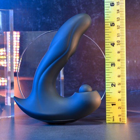 Evolved - Mad Tapper Vibrator - Zwart - 15 cm - Oplaadbaar