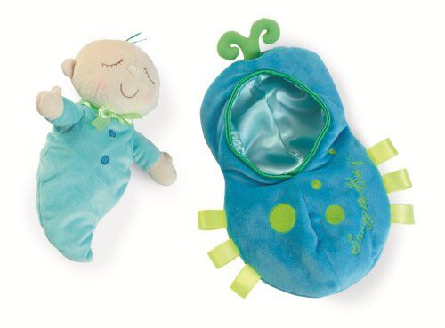 Manhattan Toy Snuggle Pod Snuggle Bug Eerste babypop met gezellige slaapzak voor de leeftijd van 6 maanden en meer
