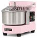 GOLDINOX Pétrin avec finition rose, 8 litres, sur pieds, avec tête fixe et cuve (220V) - PREMIUM