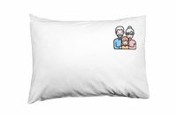 Bona Basics Decoratieve kussenhoes Wit 50x35 cm