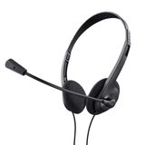 Trust Primo Micro-casque - Intra-auriculaire - Filaire - Noir