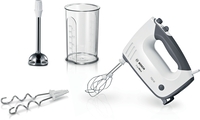 Bosch MFQ37470 ErgoMixx Hand Mixer - 750W - Black & White