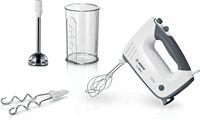 Bosch MFQ37470 ErgoMixx Hand Mixer - 750W - Black & White