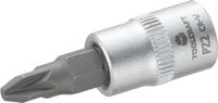 TOOLCRAFT 816057 Embout de douille cruciforme Pozidriv PZ 2 1/4 (6.3 mm)
