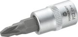TOOLCRAFT 816057 Embout de douille cruciforme Pozidriv PZ 2 1/4 (6.3 mm)