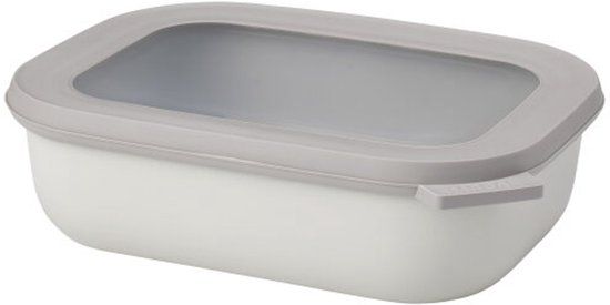 Mepal Multikom Cirqula Vershouddoos - 1000 ml - Rechthoekig - Nordic White
