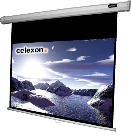Celexon Manual Economy - Projectiescherm - 280 x 210 cm - 4:3 - Wit