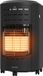 Auronic Mobiele Gaskachel - met Wieltjes - tot 60 m² - 4200W Gas Heater - Inclusief Gasdrukregelaar en Gasslang - Inclusief Opberghoes - Zwart