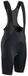 P2R Short de cyclisme ergonomique avec rembourrage HD Gist Discover Unisexe Noir/bords noirs XXL