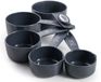 Lacor 67036 Maatlepels Kunststof Grijs 5 stuk(s)