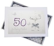 White Cotton Cards FOTOALBUM, Kaart, Kunststof, 12,5x17,5x2,5 cm