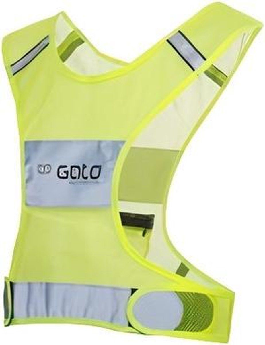 Gato Sports Safer Sport X Junior Reflectievest - Geel