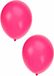 Bellatio Decorations ballonnen - 30x stuks - fuchsia roze - 27 cm - verjaardag - feestartikelen - versiering