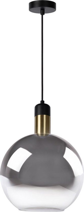 Lucide JULIUS Hanglamp - Ø 28 cm - Fumé - E27 - Met Dimfunctie