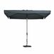 Madison Delos Parasol rectangulaire - Gris