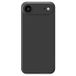 Apple Coque iPhone Air en silicone antichoc - Noire