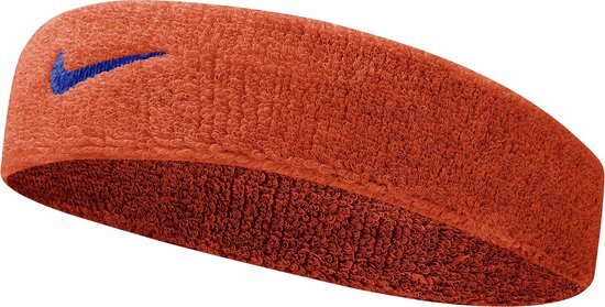 Nike Zweetband hoofd Swoosh Headband - Oranje/Blauw